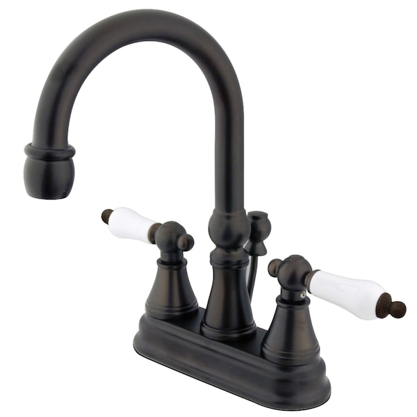4" Centerset Bathroom Faucet, Oil Rubbed Bronze